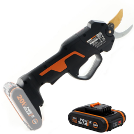 Worx Nitro WG330E akkukäyttöiset oksasakset 20 V 2 Ah 25 mm