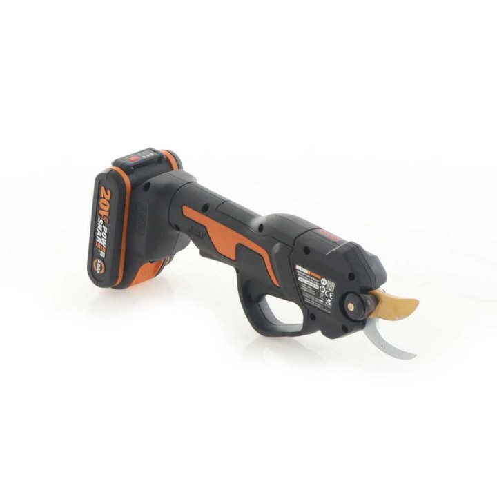 Worx Nitro WG330E akkukäyttöiset oksasakset, 20 V, 2 Ah, 25 mm