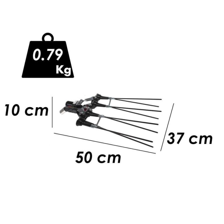 Lisam R8 Carbon paineilmatoiminen oliivinkorjuuharja, 1 700 iskua/min