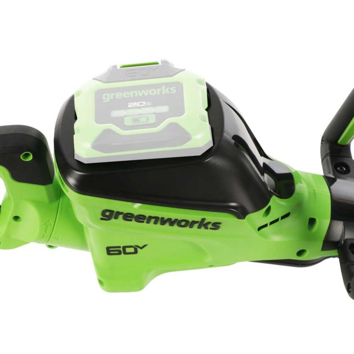 Greenworks HT6606R -akkupensasleikkuri, 66 cm, 60 V, ilman akkua ja laturia