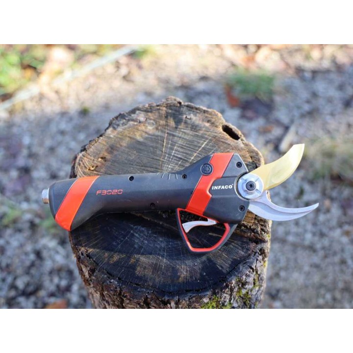 Infaco F3020 sähköiset oksasakset, 36 V, 3 Ah, 40 mm