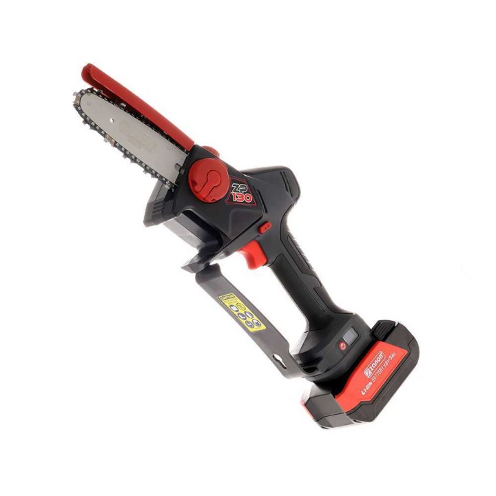 Zanon ZP 130 akkukäyttöinen oksasaha, 13 cm, 2 akkua