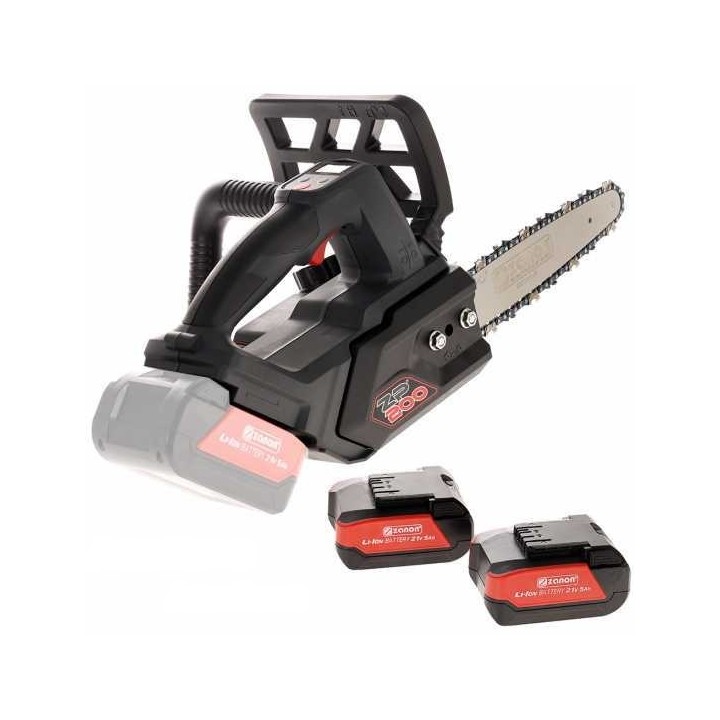 Zanon ZP 200 akkumoottorisaha 2 18 V 5 Ah laippa 20 cm