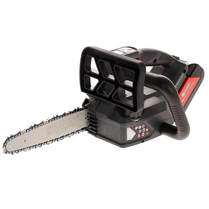 Zanon ZP 200 akkumoottorisaha, 2 × 18 V 5 Ah, laippa 20 cm