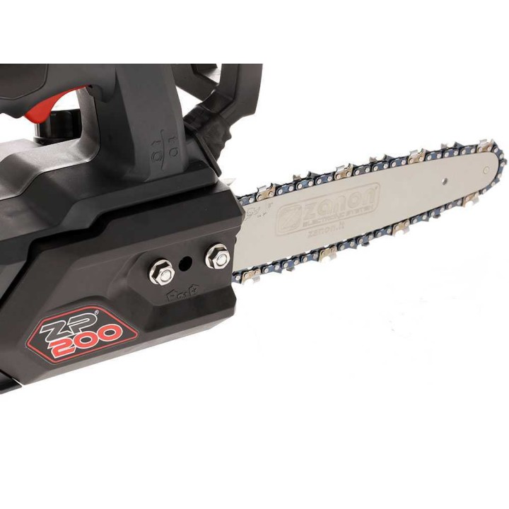Zanon ZP 200 akkumoottorisaha, 2 × 18 V 5 Ah, laippa 20 cm