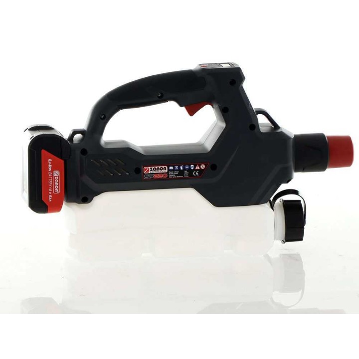 ZANON SP 220 akkukäyttöinen sumutin, 18 V, 5 Ah, 2,2 l