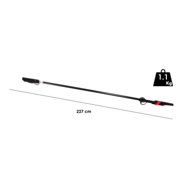 Infaco F3020 sähköoksasakset varrella, 36 V, 3 Ah, 227 cm