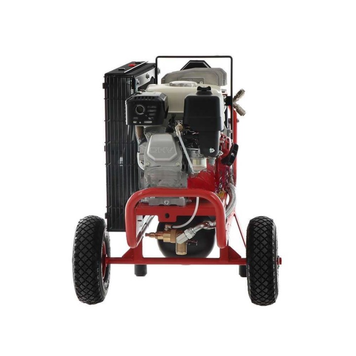 Lisam LM 500/10 KIT HOBBY 2 Operatori -moottorikompressorisarja oliivien poimintaan, 5,5 HP, 10 l