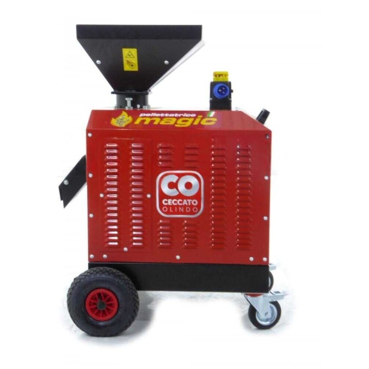 Ceccato Olindo Monofase 3 HP pellettikone, 230 V, 30–40 kg/h