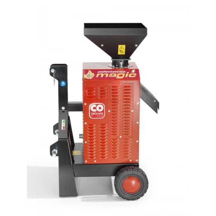 Ceccato Olindo P.T.O. pellettikone traktorikäyttöön, 70–80 kg/h