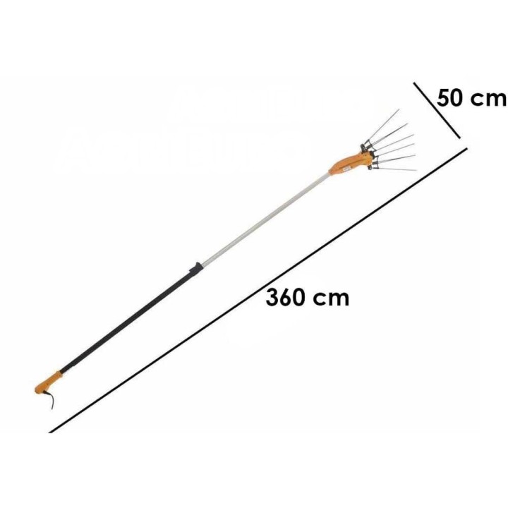 Volpi Olytech Essential 455XL akkukäyttöinen oliivinpoimija, 12 V, 240–360 cm