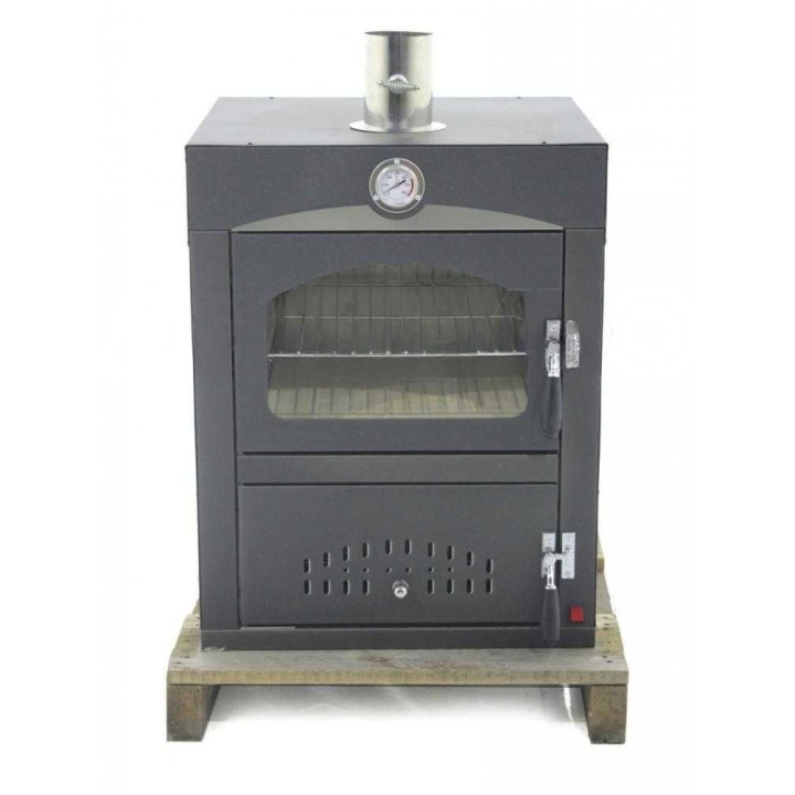 Nuovo Minimus 50 Mini Inc puulämmitteinen leivinuuni, 2 tasoa