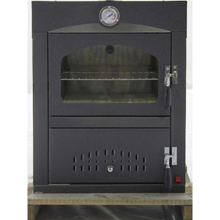Nuovo Minimus 50 Mini Inc puulämmitteinen leivinuuni, 2 tasoa