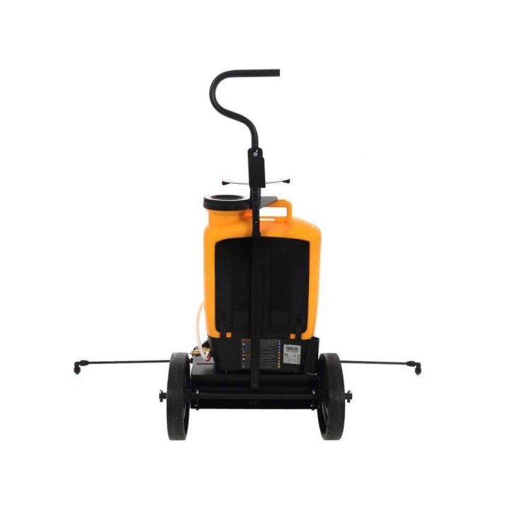 Volpi 22 PTB akkukäyttöinen ruiskutuspumppu kärryllä, 15 l, 12 V
