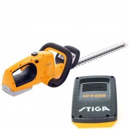 Stiga HT 100e KIT akkupensasleikkuri 20 V 2 Ah terä 55 cm