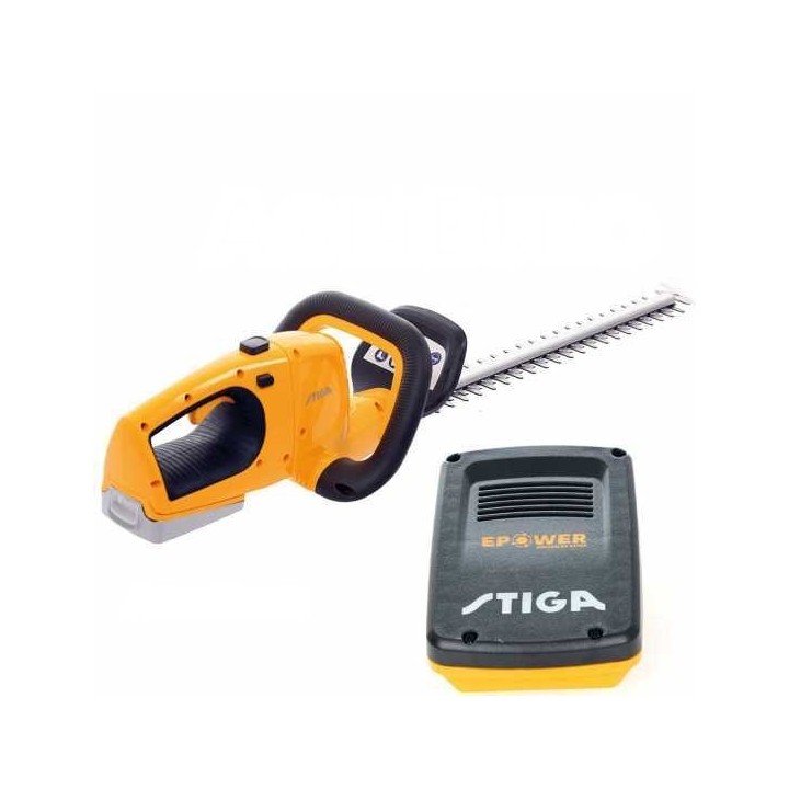 Stiga HT 100e KIT akkupensasleikkuri 20 V 2 Ah terä 55 cm