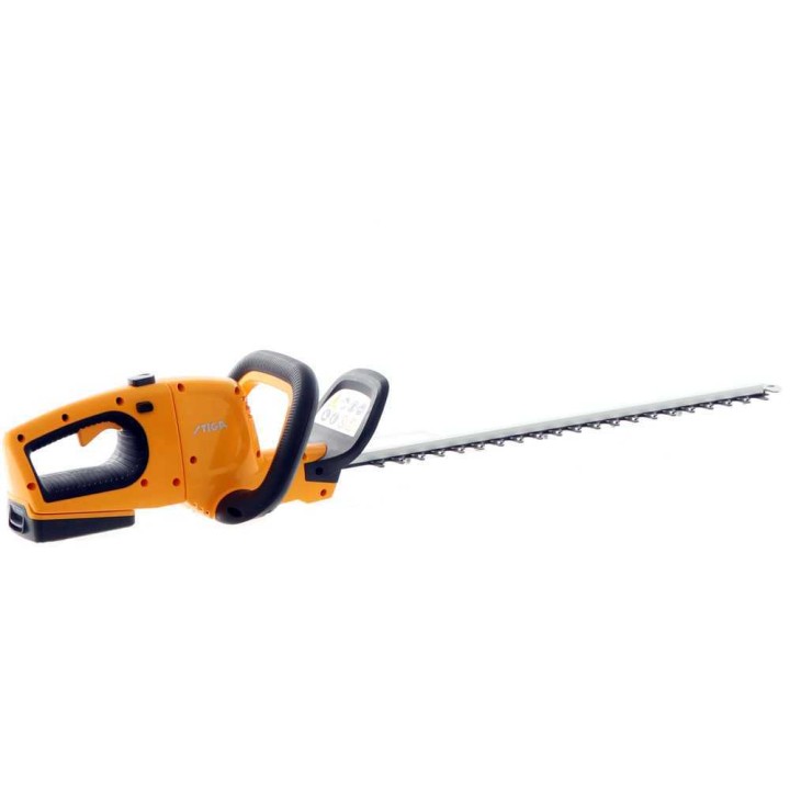 Stiga HT 100e KIT -akkupensasleikkuri, 20 V, 2 Ah, terä 55 cm