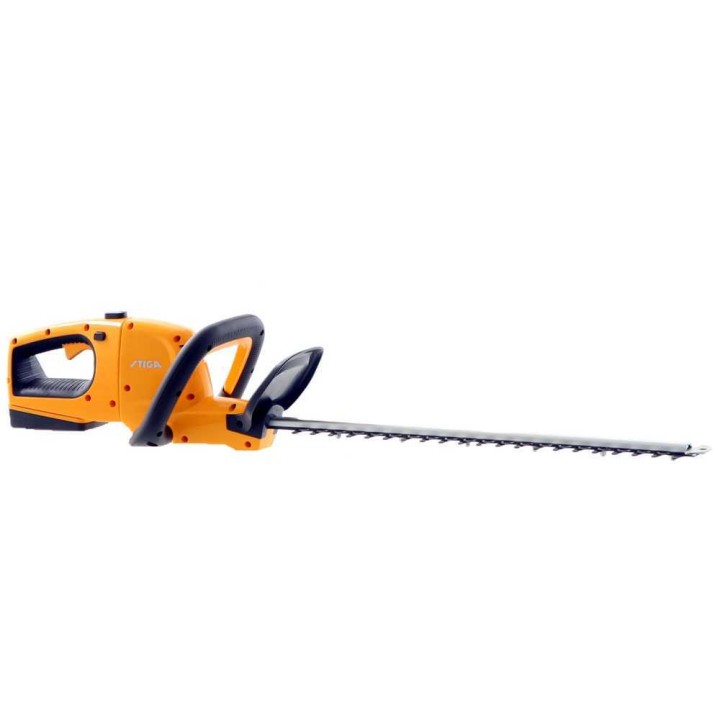 Stiga HT 100e KIT -akkupensasleikkuri, 20 V, 2 Ah, terä 55 cm