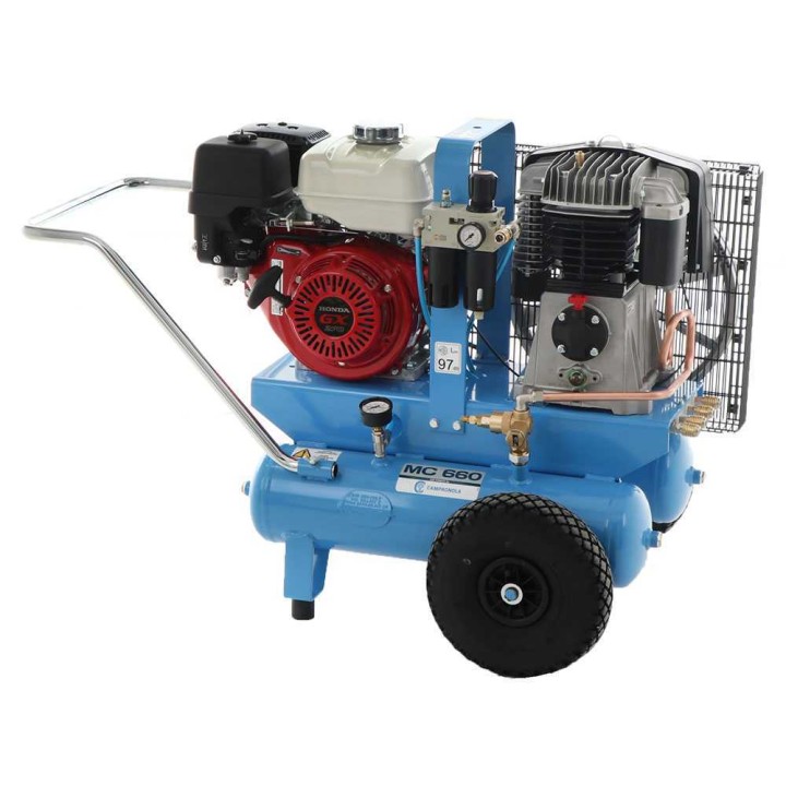 Campagnola MC 660 motokompressori, Honda GX270, 11 bar, 22 l