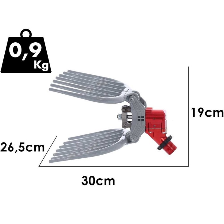 Sbaraglia S21 paineilmatoiminen oliivinkerääjä, 2 100 iskua/min, 900 g