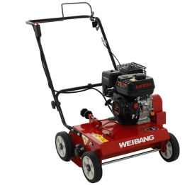 Weibang WB486CRC nurmikon ilmaaja Loncin G200F 5 HP 46 7 cm