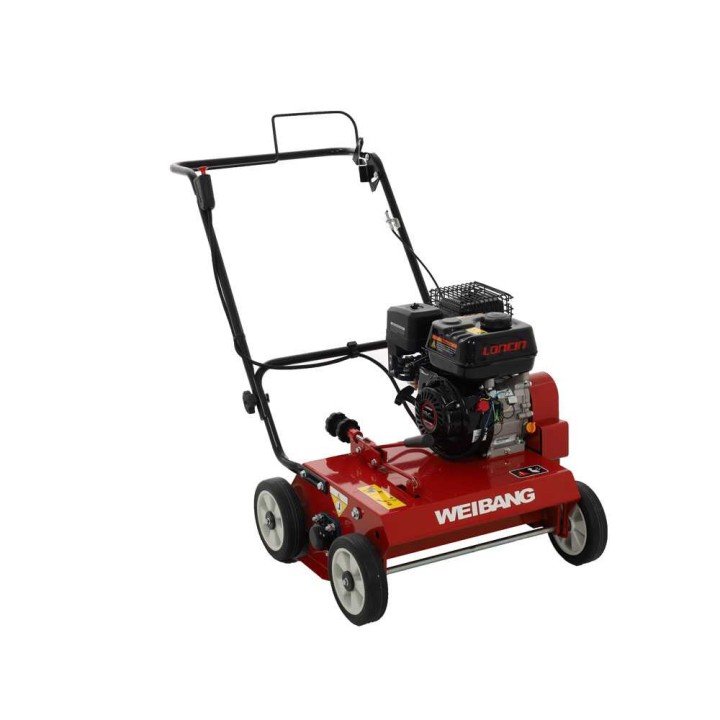 Weibang WB486CRC nurmikon ilmaaja, Loncin G200F, 5 HP, 46,7 cm