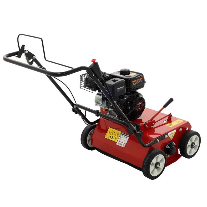 Weibang WB486CRC nurmikon ilmaaja, Loncin G200F, 5 HP, 46,7 cm