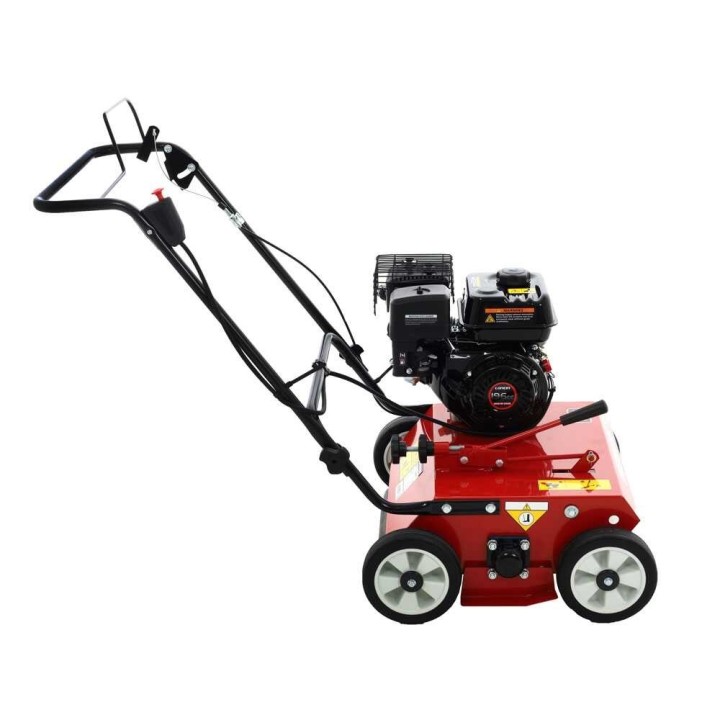 Weibang WB486CRC nurmikon ilmaaja, Loncin G200F, 5 HP, 46,7 cm