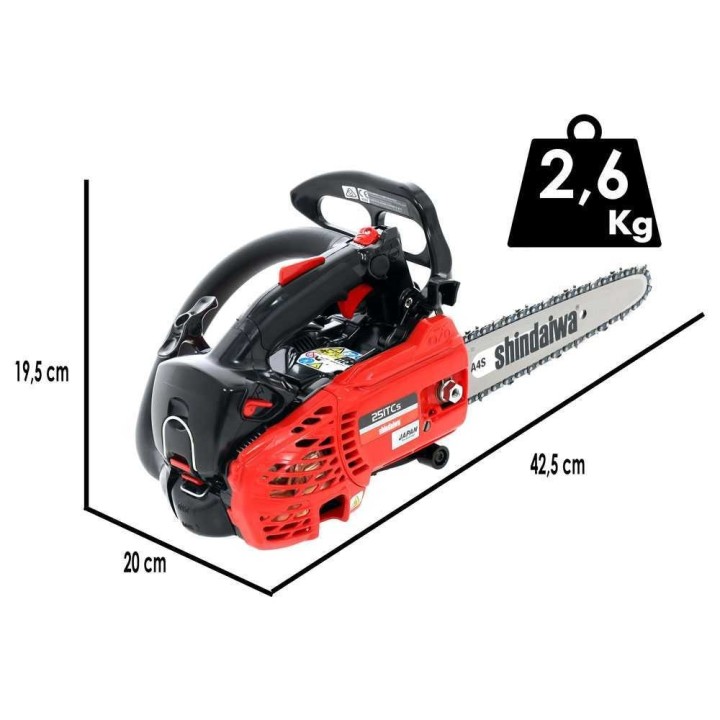 Shindaiwa SDK 251TCS oksasaha, 25 cm³, 20 cm carving-laippa