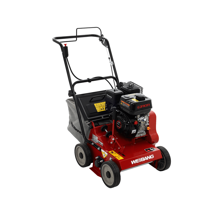 Weibang WB384RC nurmikon ilmaaja Loncin G200F 5 HP 35 cm