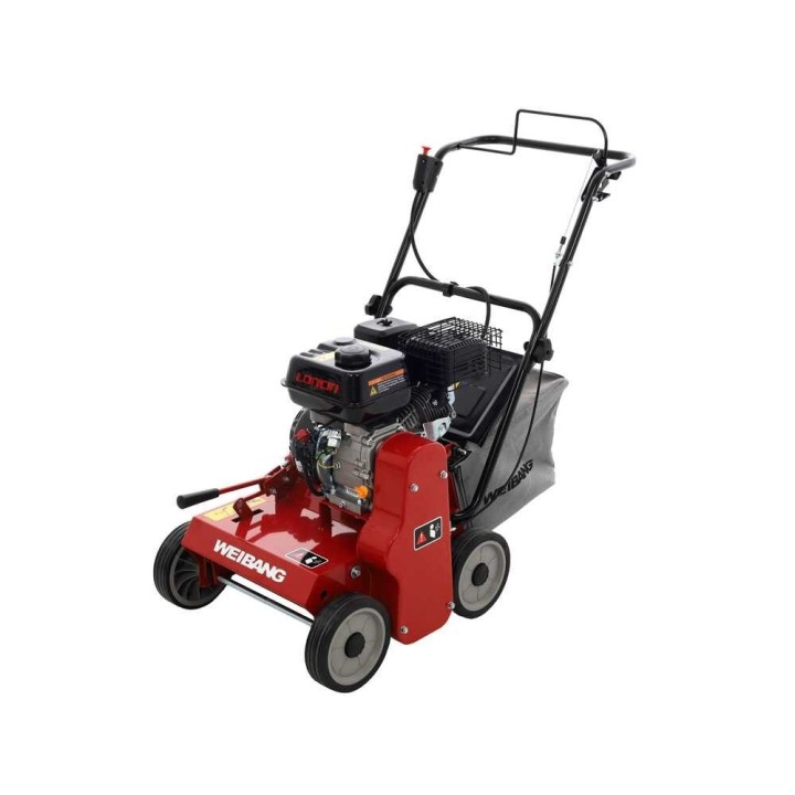 Weibang WB384RC nurmikon ilmaaja, Loncin G200F, 5 HP, 35 cm