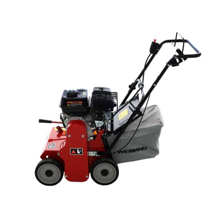 Weibang WB384RC nurmikon ilmaaja, Loncin G200F, 5 HP, 35 cm