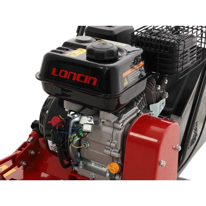 Weibang WB384RC nurmikon ilmaaja, Loncin G200F, 5 HP, 35 cm