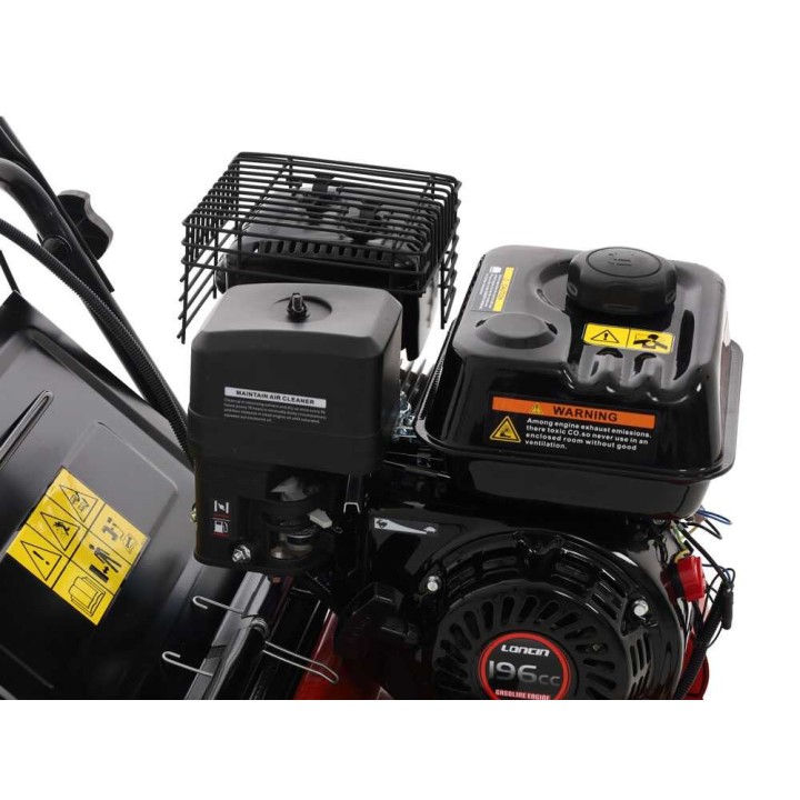 Weibang WB384RC nurmikon ilmaaja, Loncin G200F, 5 HP, 35 cm