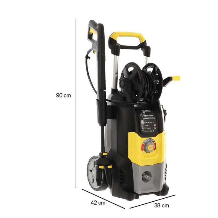 Annovi & Reverberi Classic Yellow Twin Flow 4.0 painepesuri, 150 bar, 810 l/h, 230 V