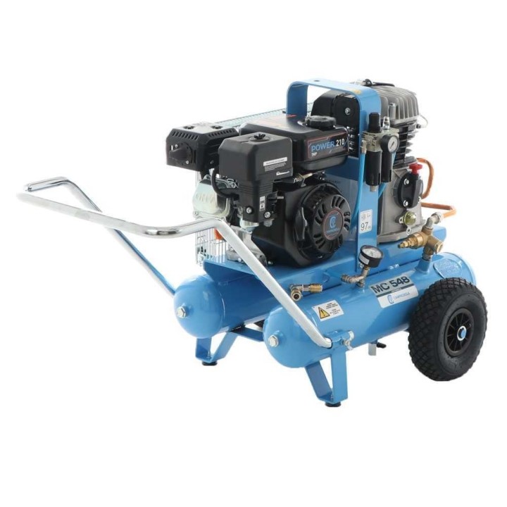 Campagnola MC 548 moottorikompressori, bensiini, 7 HP, 22 l, 11 bar