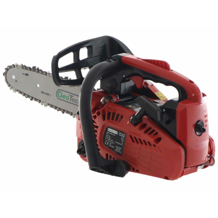 GeoTech GMS 25-25 bensiinikäyttöinen oksasaha, 25 cm, 25,4 cm³