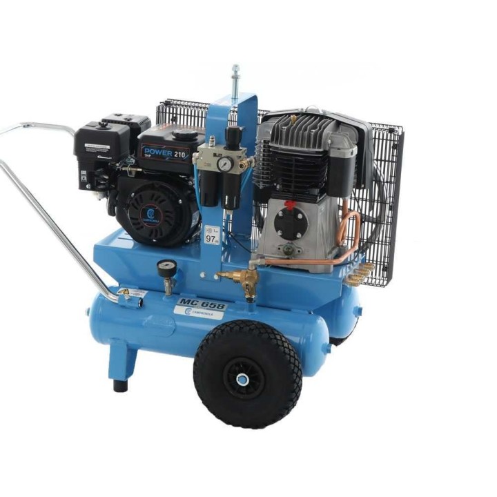 Campagnola MC 658 moottorikompressori, 7 HP, 22 l, 11 bar