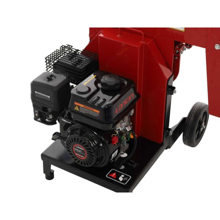 Weibang WBCH507LC biotriturari oksille, Loncin 196 cm³, 5,6 HP, 50 mm