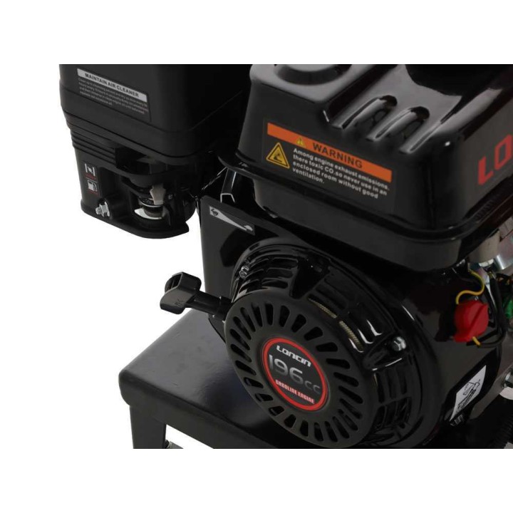 Weibang WBCH507LC biotriturari oksille, Loncin 196 cm³, 5,6 HP, 50 mm