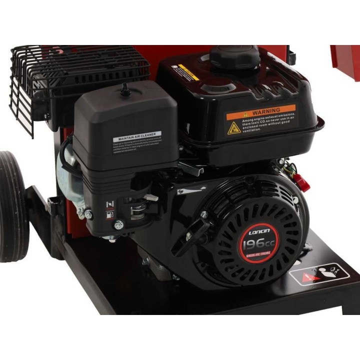Weibang WBCH507LC biotriturari oksille, Loncin 196 cm³, 5,6 HP, 50 mm