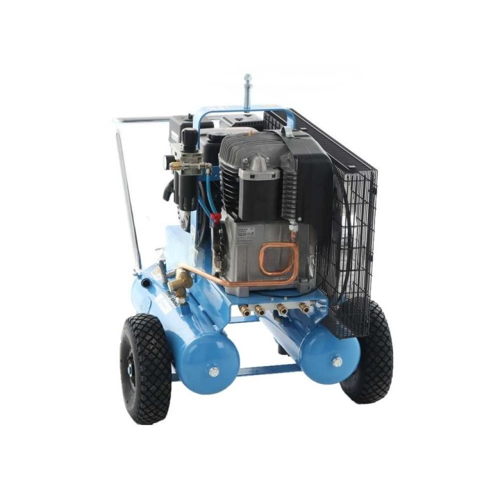 Campagnola MC 658 -moottorikompressorisarja, 7 HP, 2 Tuono Evo -karistinta