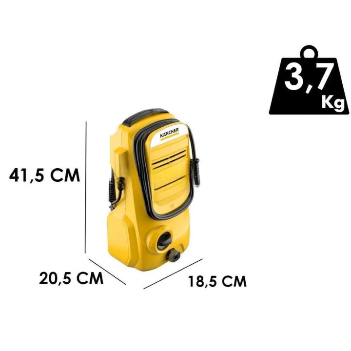 Karcher K2 Compact Home kylmävesipainepesuri, 1 400 W, 110 bar, 360 l/h