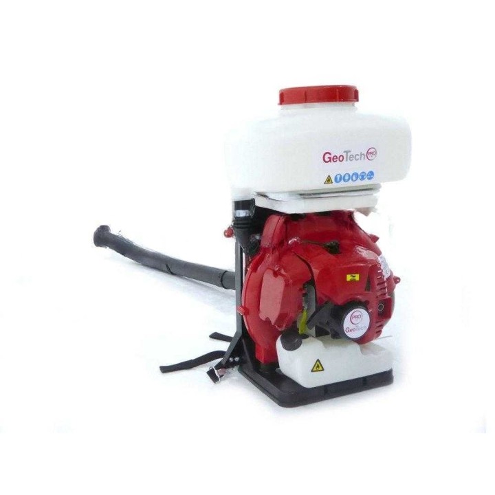 GeoTech Pro MDP 500 selkään puettava sumutin ja jauhesirotin, 51,7 cm³, 14 l