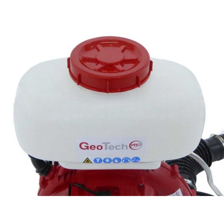 GeoTech Pro MDP 500 selkään puettava sumutin ja jauhesirotin, 51,7 cm³, 14 l