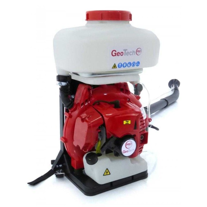 GeoTech Pro MDP 500 selkään puettava sumutin ja jauhesirotin, 51,7 cm³, 14 l