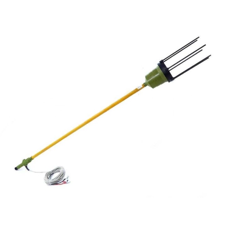 Oliviero Synthesis -akkuoliivinkerääjä, 12 V, 250 cm, alumiinivarsi