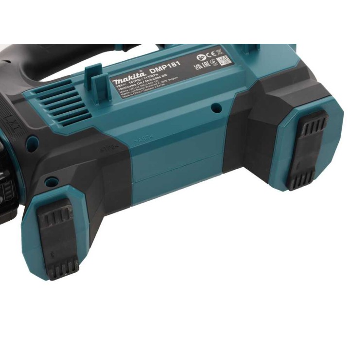 Makita DMP181Z akkukompressori, 18 V, 11,1 bar, akku ja laturi