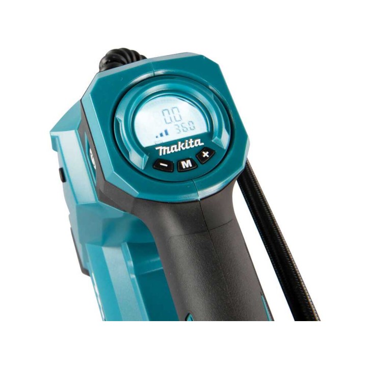 Makita DMP181Z akkukompressori, 18 V, 11,1 bar, akku ja laturi