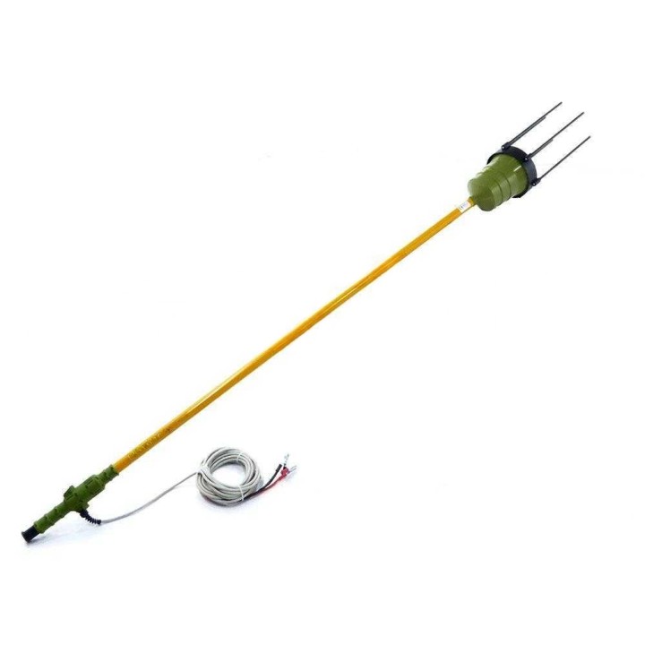 Oliviero Synthesis -akkuoliivinkerääjä, 12 V, 250 cm, alumiinivarsi